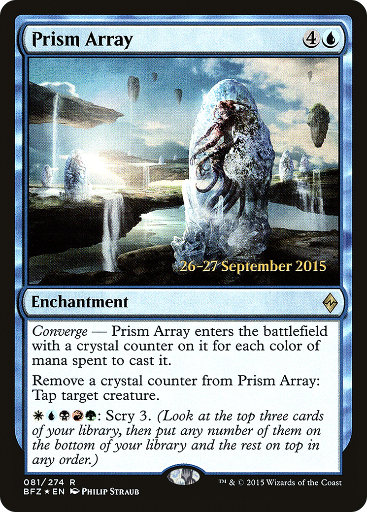 {R} Prism Array [Battle for Zendikar Prerelease Promos][PR BFZ 081]