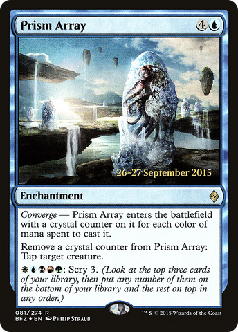 {R} Prism Array [Battle for Zendikar Prerelease Promos][PR BFZ 081]