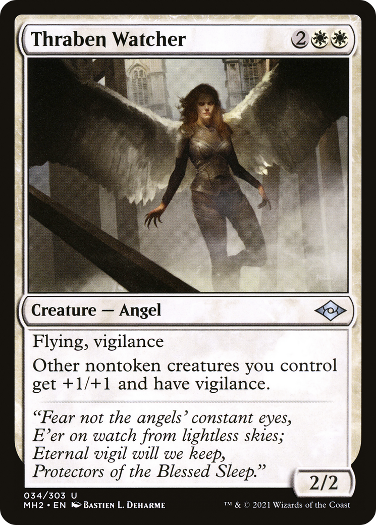 {C} Thraben Watcher (Foil) [Modern Horizons 2] [MH2 034]