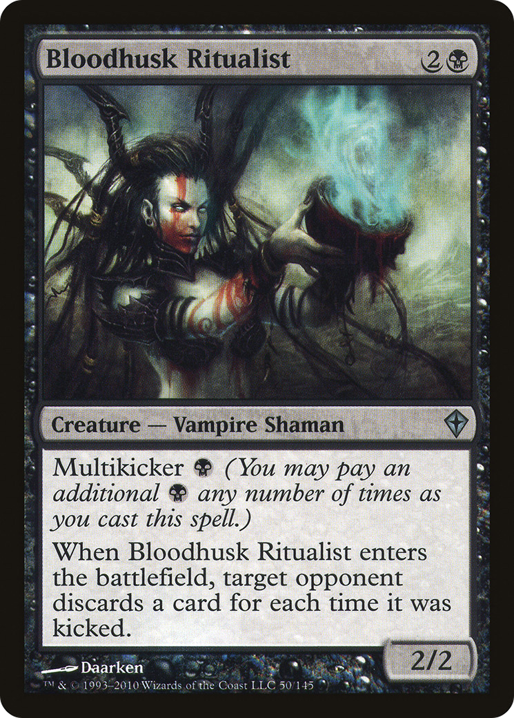 {C} Bloodhusk Ritualist [Worldwake][WWK 050]