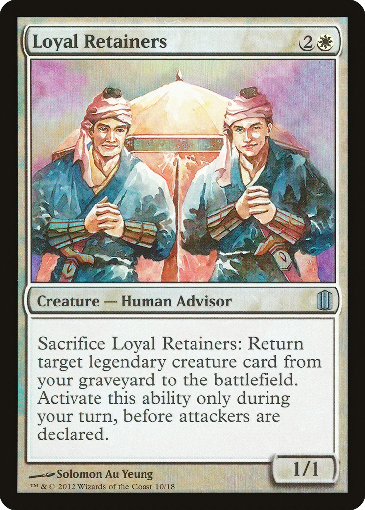 {C} Loyal Retainers [Commander's Arsenal][CM1 010]