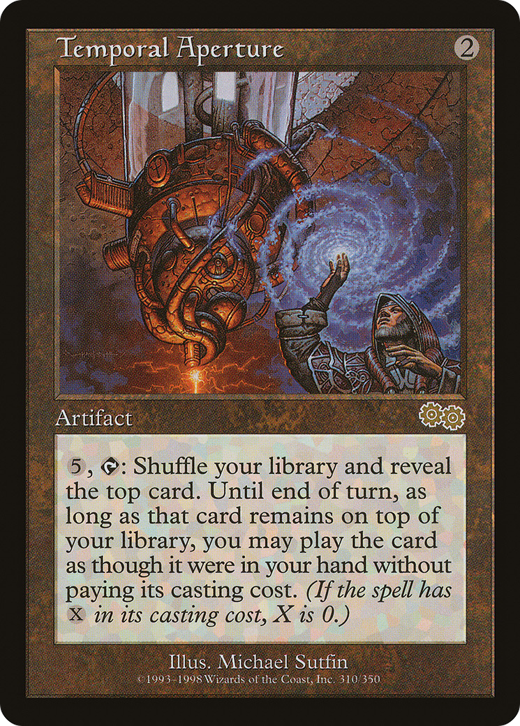 {R} Temporal Aperture [Urza's Saga][USG 310] - Misty Mountain Games
