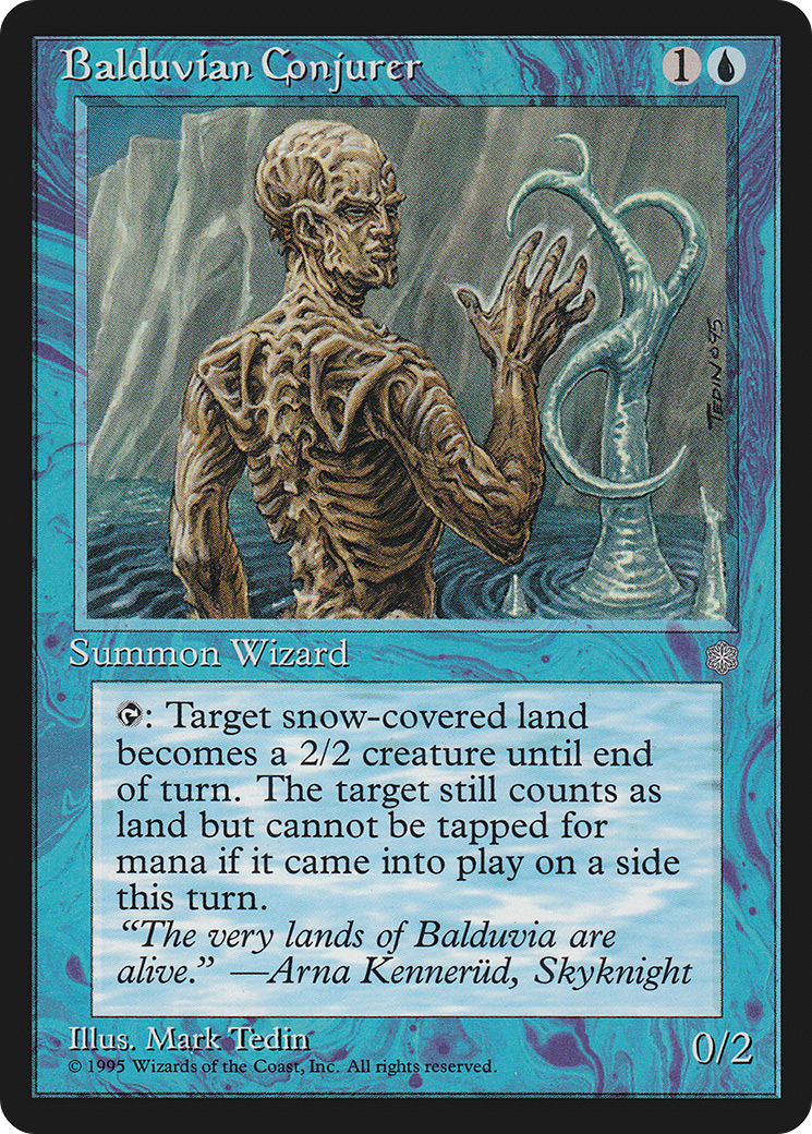 {C} Balduvian Conjurer [Ice Age][ICE 058]