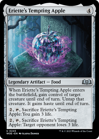 {@C} Eriette's Tempting Apple [Wilds of Eldraine][WOE 245]