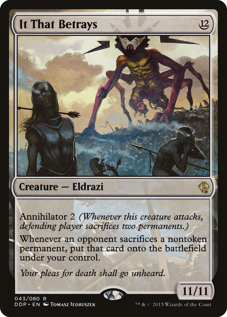 {R} It That Betrays [Duel Decks: Zendikar vs. Eldrazi][DDP 043]