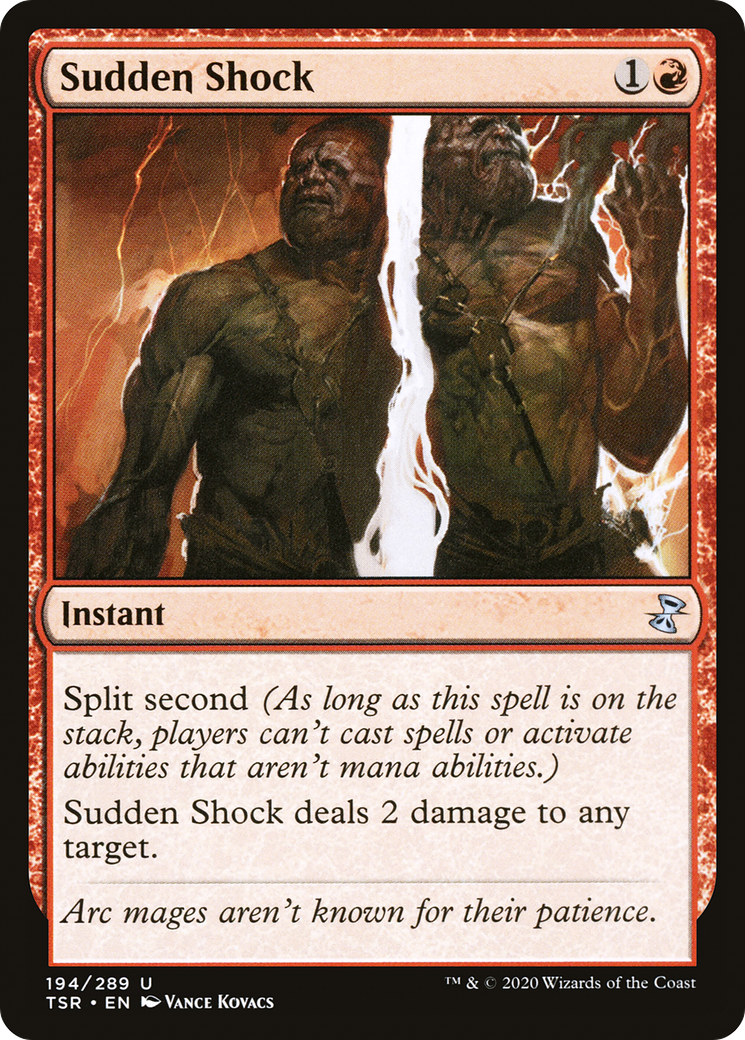 {C} Sudden Shock [Time Spiral Remastered][TSR 194]