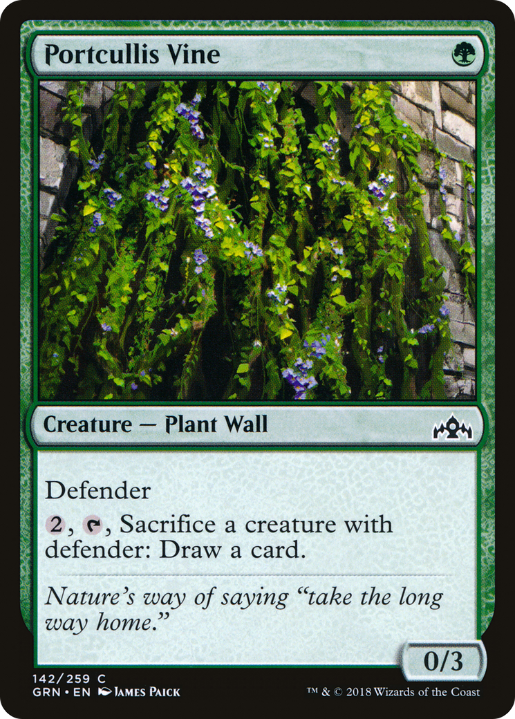 {C} Portcullis Vine [Guilds of Ravnica][GRN 142]