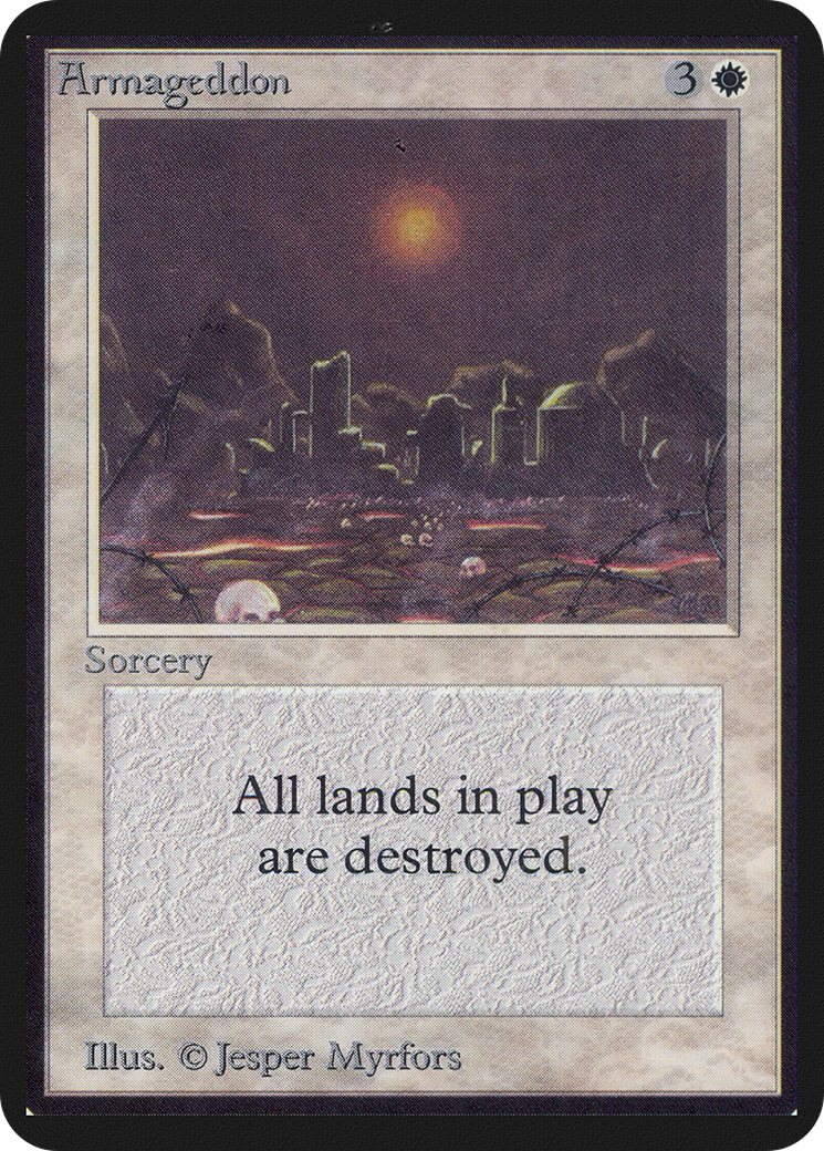 {R} Armageddon [Alpha Edition][LEA 002]