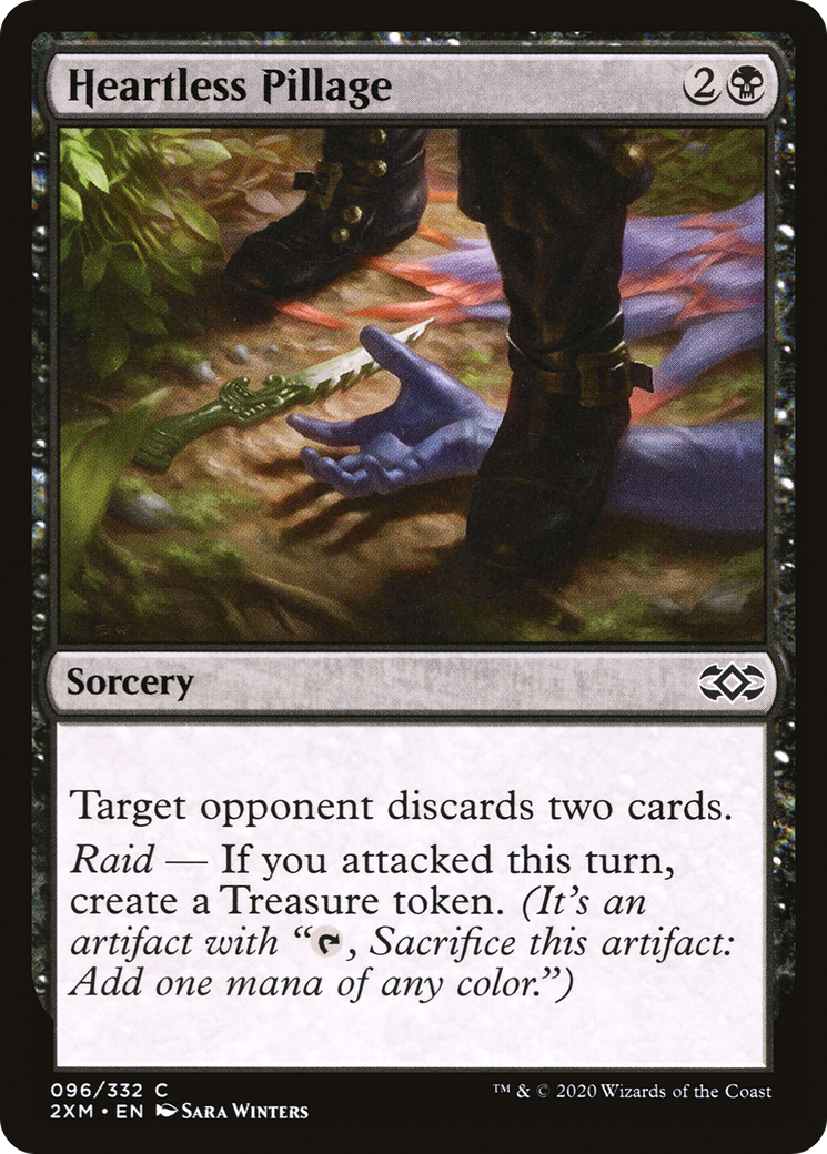 {C} Heartless Pillage [Double Masters][2XM 096]