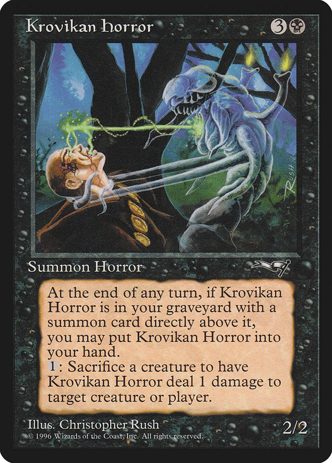 {R} Krovikan Horror [Alliances][ALL 053] - Misty Mountain Games