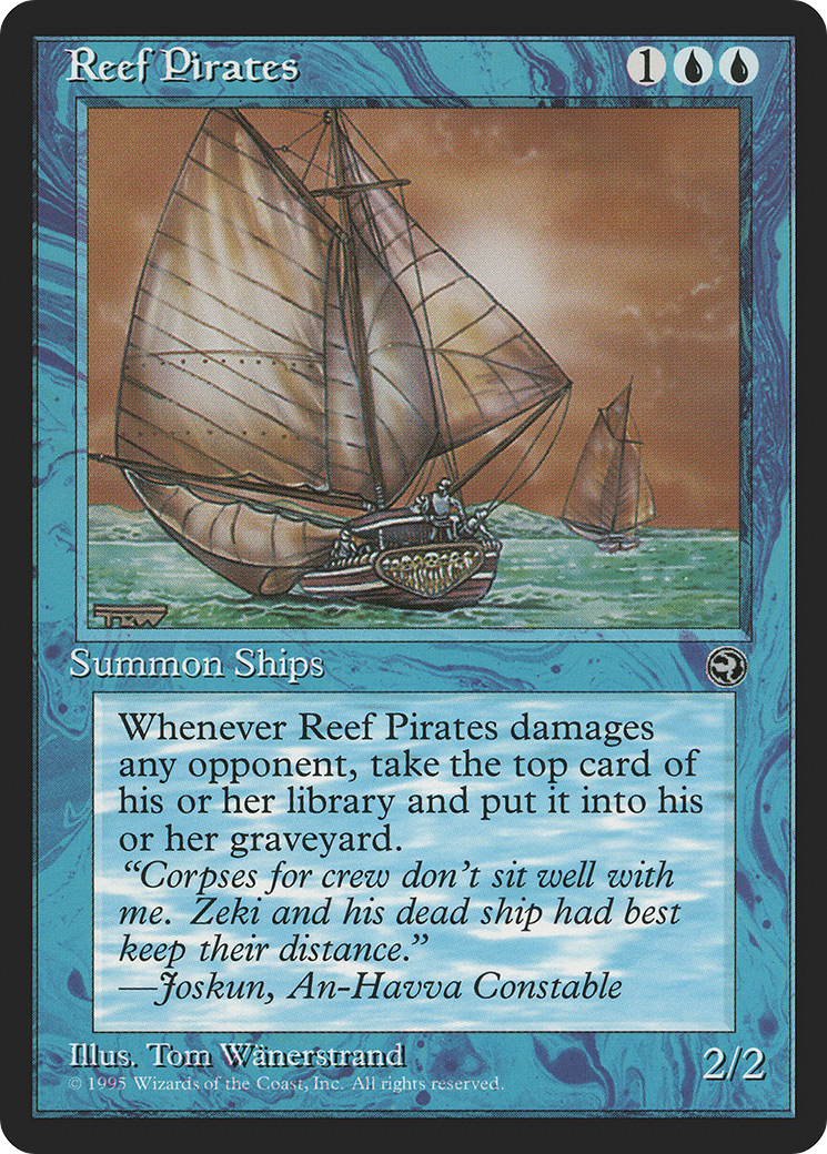 {C} Reef Pirates (Joskun Flavor Text) [Homelands][HML 36A]