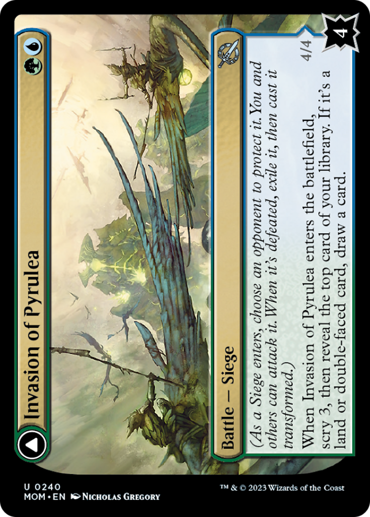 {C} Invasion of Pyrulea // Gargantuan Slabhorn [March of the Machine][MOM 240]