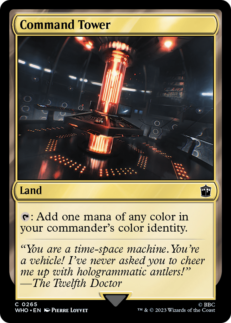 {C} Command Tower (0265) [Doctor Who][WHO 265]