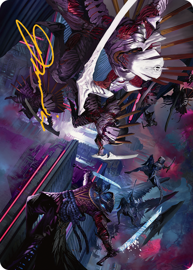 {A} Invasion of Kamigawa Art Card (Gold-Stamped Signature) [March of the Machine Art Series][GS AMOM 012]