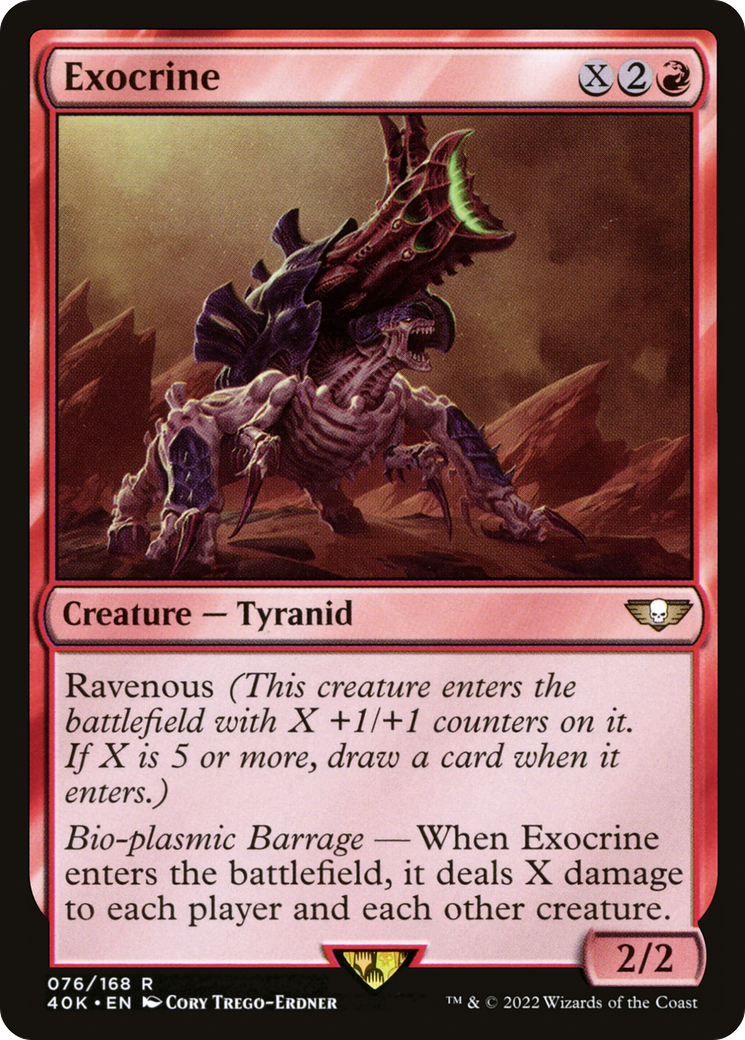 {R} Exocrine [Universes Beyond: Warhammer 40,000][40K 076]