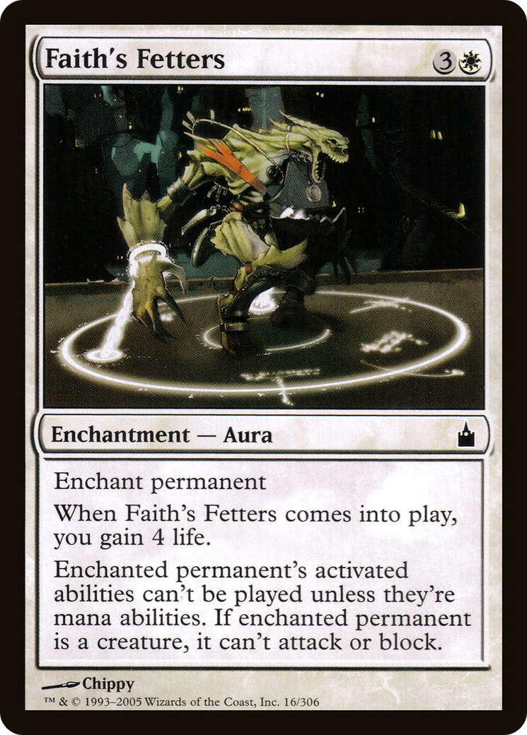 {C} Faith's Fetters [Ravnica: City of Guilds][RAV 016]