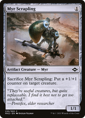 {C} Myr Scrapling [Modern Horizons 2][MH2 230]