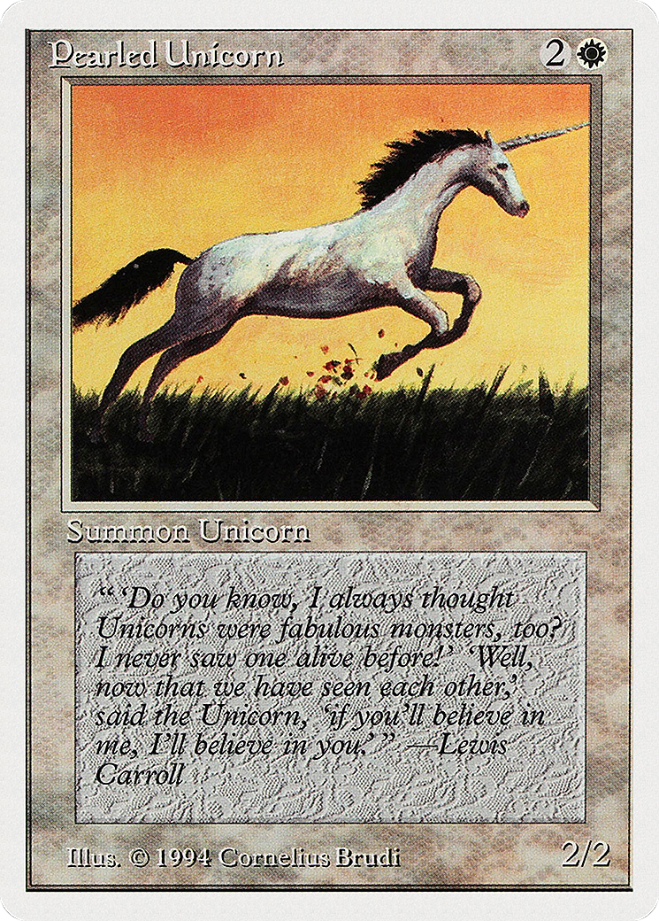 {C} Pearled Unicorn [Summer Magic / Edgar][SUM 030]