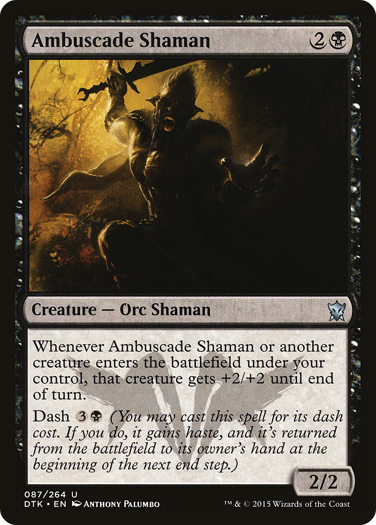 {C} Ambuscade Shaman [Dragons of Tarkir][DTK 087]