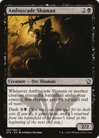 {C} Ambuscade Shaman [Dragons of Tarkir][DTK 087]