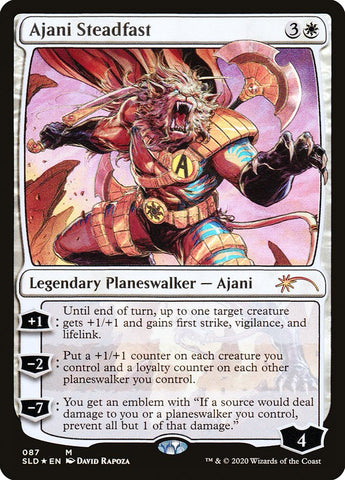 {R} Ajani Steadfast [Secret Lair Drop Series][SLD 087]