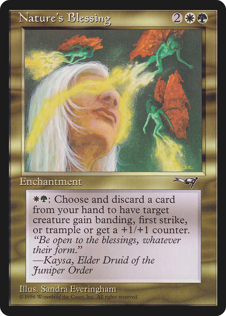 {C} Nature's Blessing [Alliances][ALL 110]