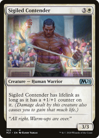{C} Sigiled Contender [Core Set 2021][M21 323]