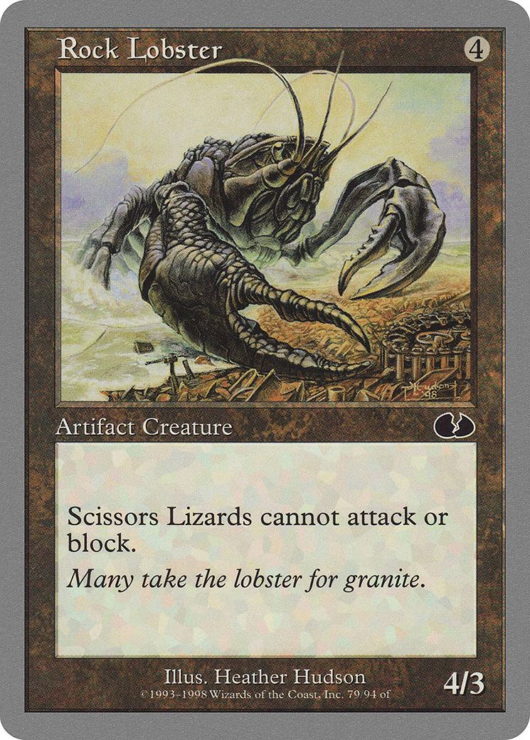 {C} Rock Lobster [Unglued][UGL 079] - Misty Mountain Games
