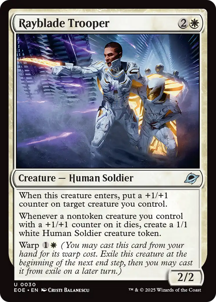 {@@ EOE C} Rayblade Trooper [Edge of Eternities][EOE 030]