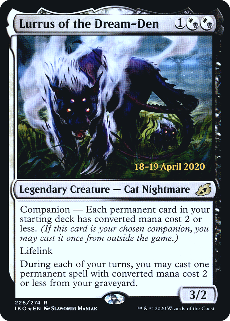 {R} Lurrus of the Dream-Den [Ikoria: Lair of Behemoths Prerelease Promos][PR IKO 226]