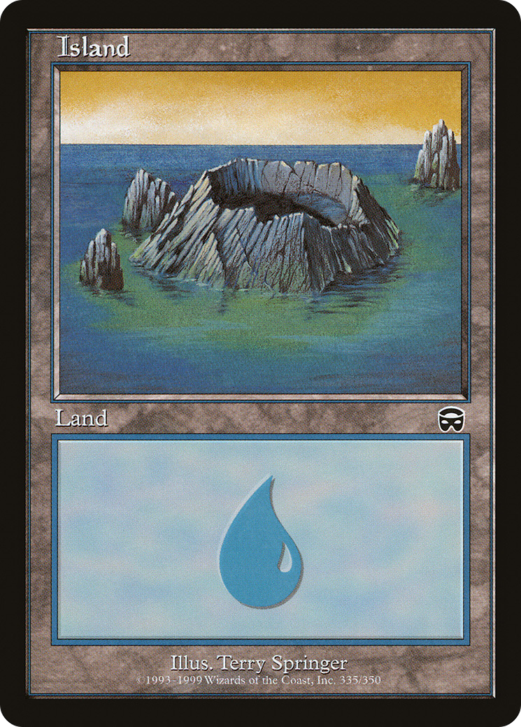 {B}[MMQ 335] Island (335) [Mercadian Masques]