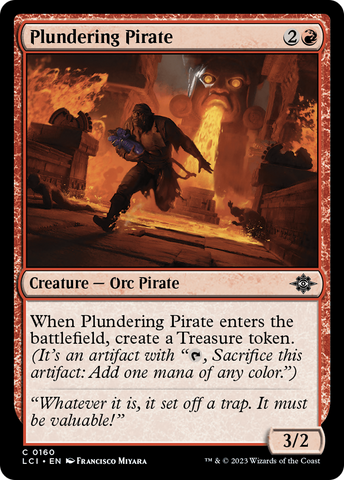{@C} Plundering Pirate [The Lost Caverns of Ixalan][LCI 160]