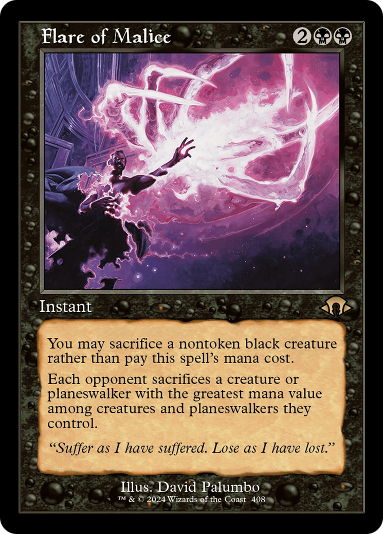 {R} Flare of Malice (Retro) [Modern Horizons 3][MH3 408]