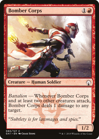 {C} Bomber Corps [Guilds of Ravnica Guild Kit][GK1 080]
