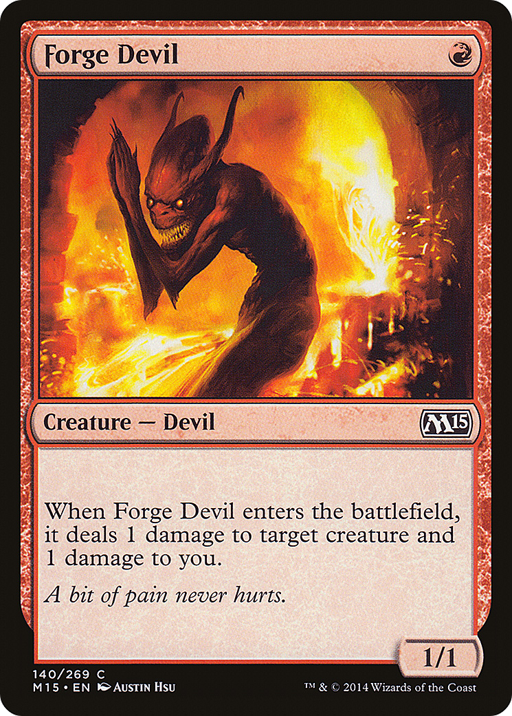 {C} Forge Devil [Magic 2015][M15 140]