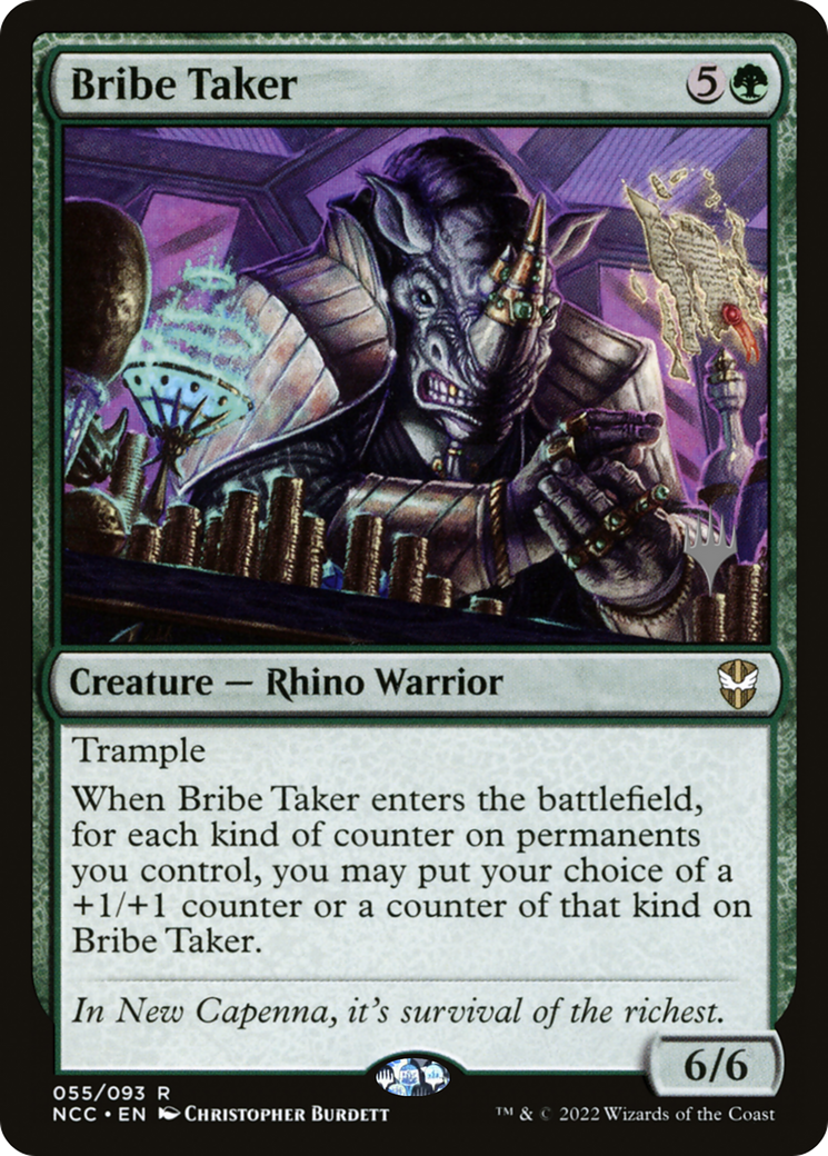 {R} Bribe Taker (Promo Pack) [Streets of New Capenna Commander Promos][PP NCC 055]