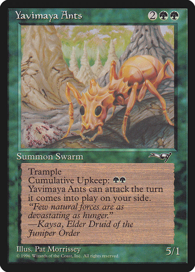 {C} Yavimaya Ants [Alliances][ALL 105] - Misty Mountain Games