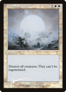 {R} Wrath of God [Seventh Edition][7ED 057]
