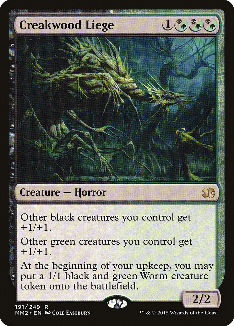 {R} Creakwood Liege [Modern Masters 2015][MM2 191]
