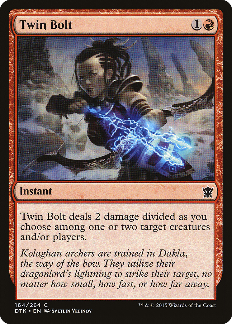 {C} Twin Bolt [Dragons of Tarkir][DTK 164]