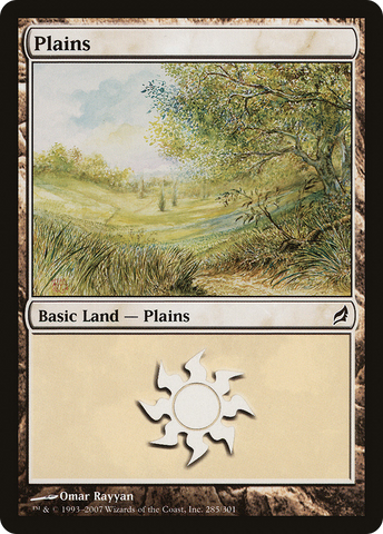 {B}[LRW 285] Plains (285) [Lorwyn]