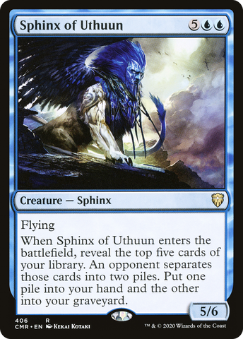 {R} Sphinx of Uthuun [Commander Legends][CMR 406]