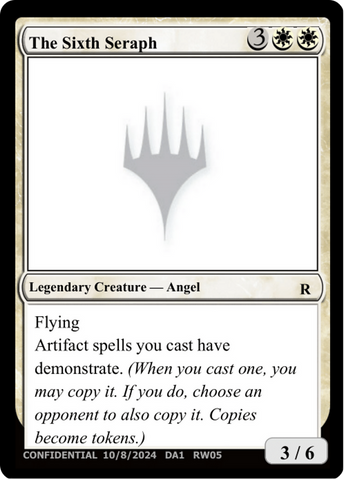 {R} The Sixth Seraph [Mystery Booster 2 Playtest Cards][MB2 PLAYTEST]