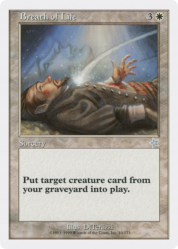 {C} Breath of Life [Starter 1999][S99 010]