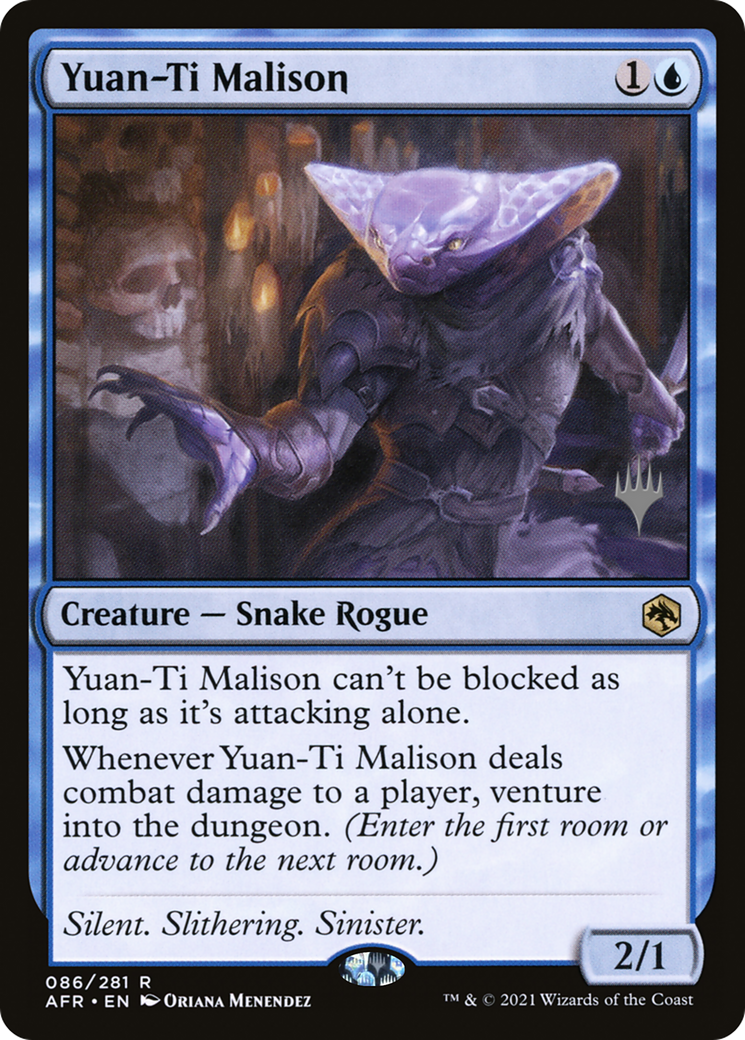 {R} Yuan-Ti Malison (Promo Pack) [Dungeons & Dragons: Adventures in the Forgotten Realms Promos][PP AFR 086]