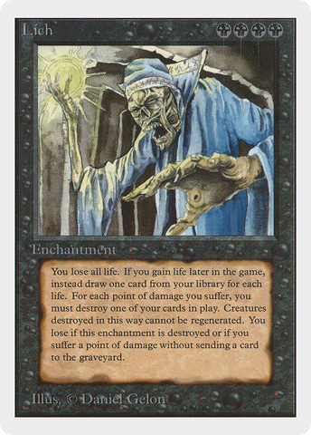 {R} Lich [Unlimited Edition][2ED 114]
