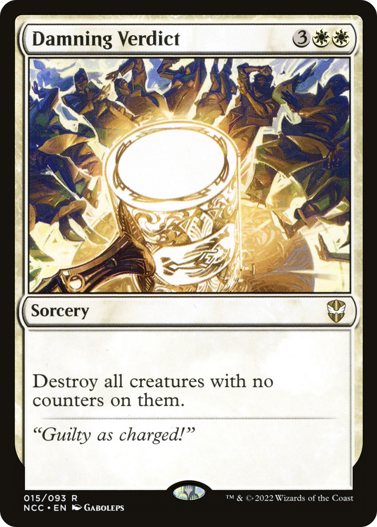 {R} Damning Verdict [Streets of New Capenna Commander][NCC 015]