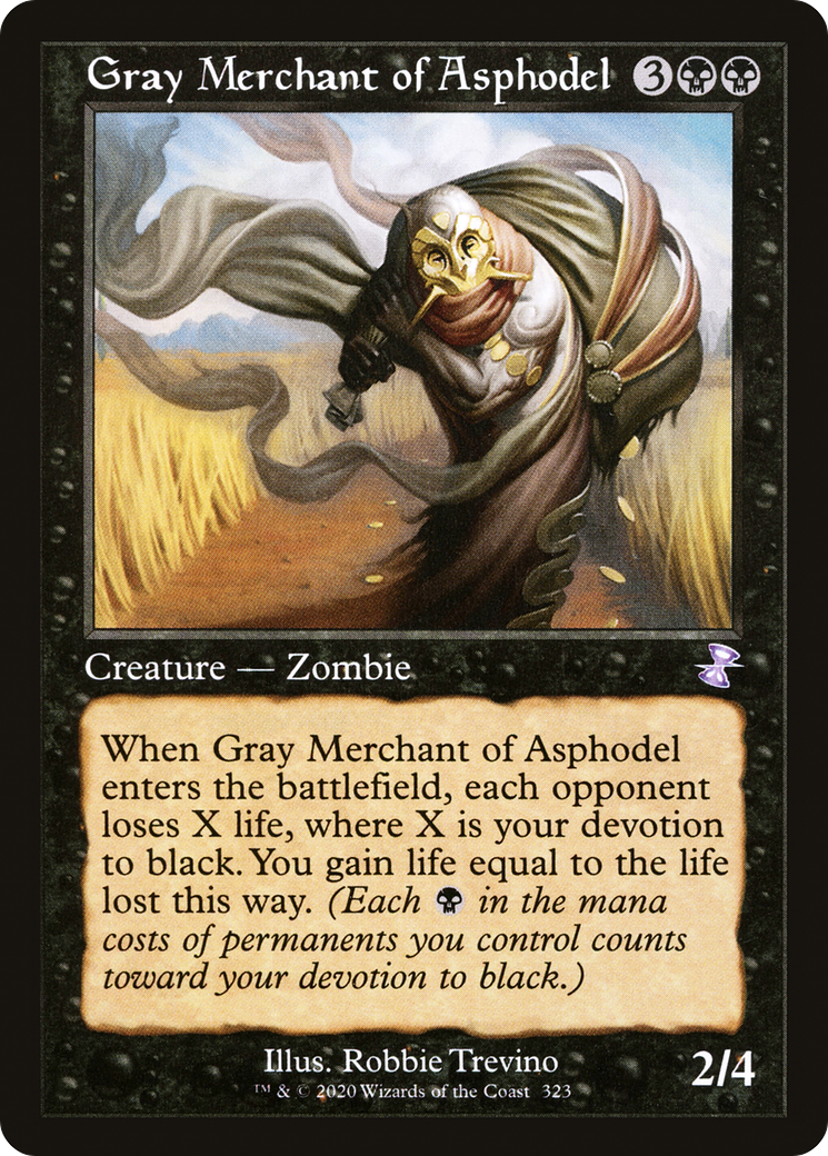 {R} Gray Merchant of Asphodel (Timeshifted) [Time Spiral Remastered][TSR 323]