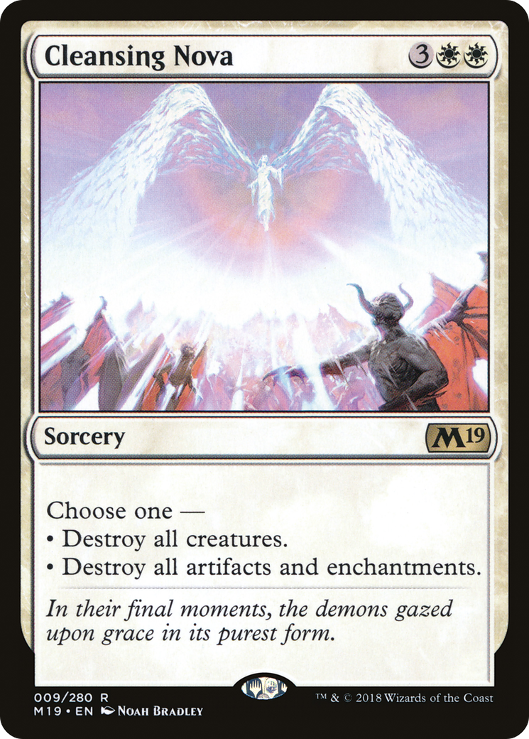 {R} Cleansing Nova [Core Set 2019][M19 009]