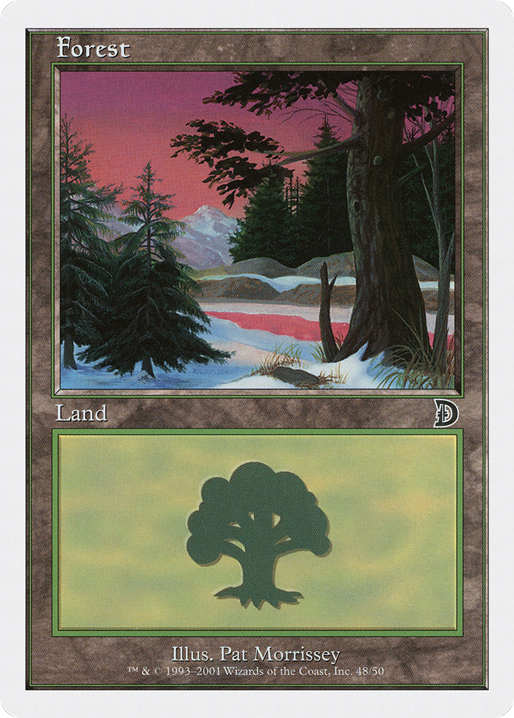 {B}[DKM 048] Forest (48) [Deckmasters]
